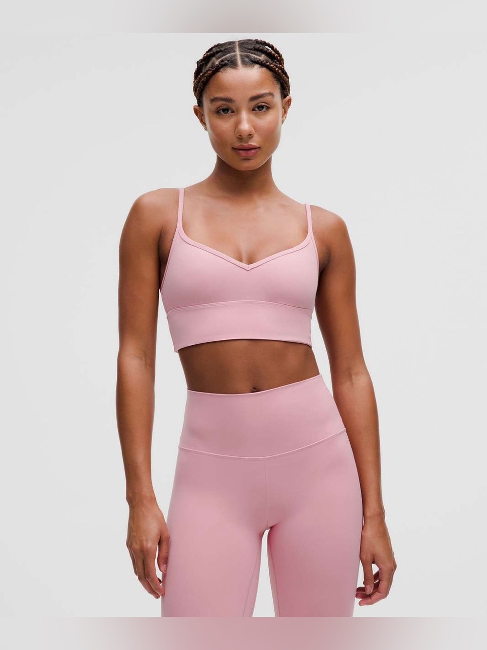 Lululemon Align Sweetheart Bra Pink Tide